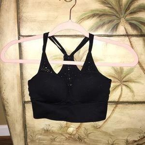 Laced Black Bra